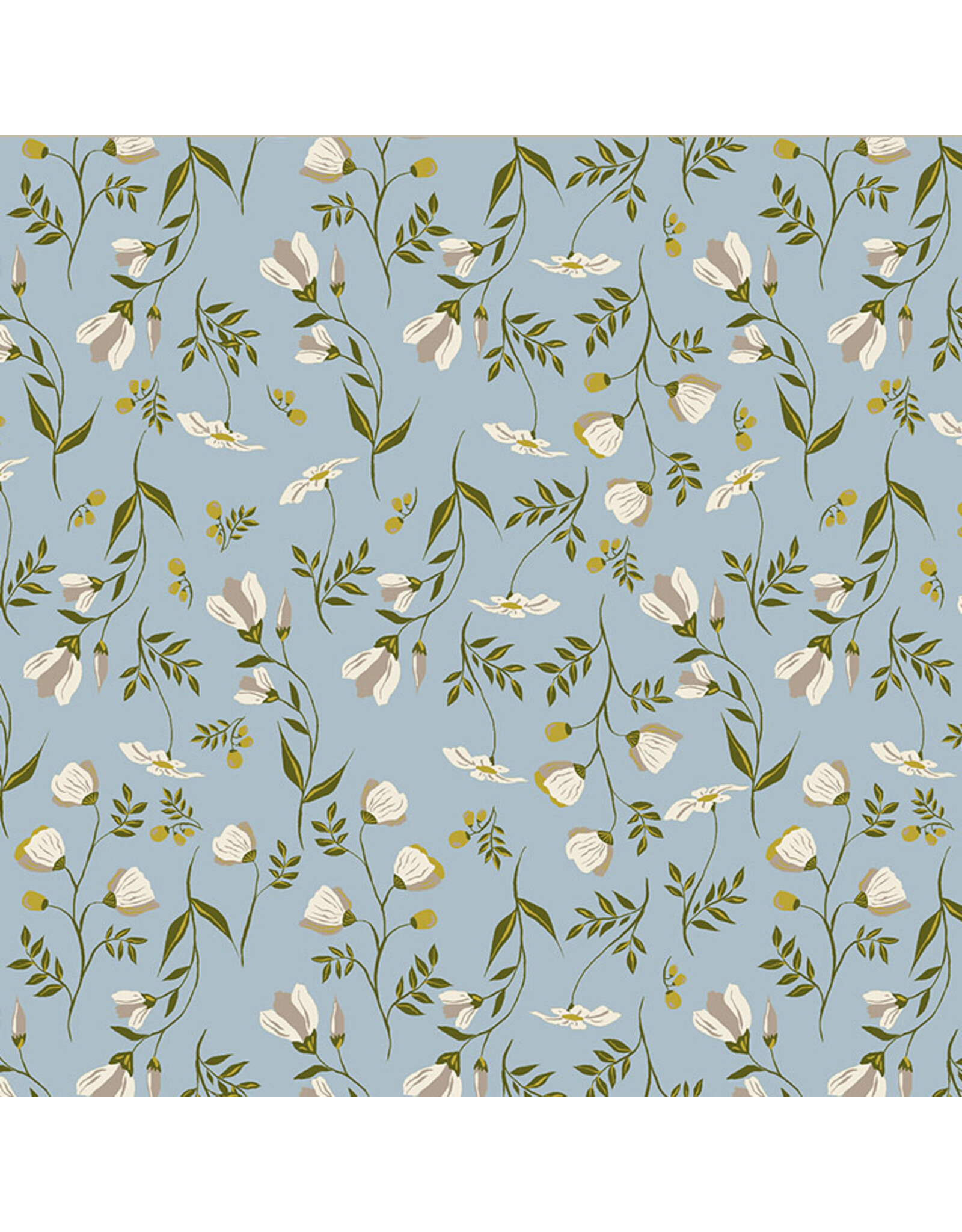 Monaluna Under the Canopy, Wildflower in Sky, Fabric Half-Yards