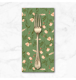 PD's Monaluna Collection Under the Canopy, Wildflower in Sage, Dinner Napkin