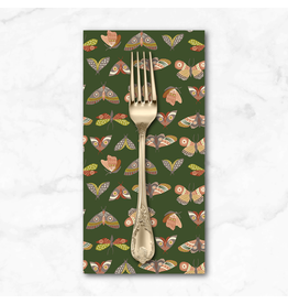 PD's Monaluna Collection Under the Canopy, Moonlit Moths in Forest, Dinner Napkin