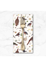 PD's Boccaccini Meadows Collection Nature Trail, Birds in Cream, Dinner Napkin PD's Boccaccini Meadows Collection Nature Trail, Birds in Cream, Dinner Napkin