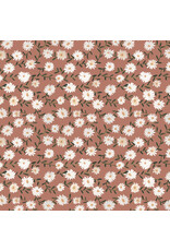 Boccaccini Meadows Nature Trail, Daisy in Rust, Fabric Half-Yards