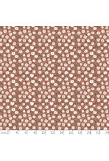 Boccaccini Meadows Nature Trail, Daisy in Rust, Fabric Half-Yards