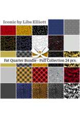 Libs Elliott Iconic, Fat Quarter Bundle containing 24 pcs.