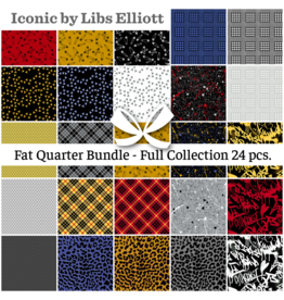 Libs Elliott Iconic, Fat Quarter Bundle containing 24 pcs.