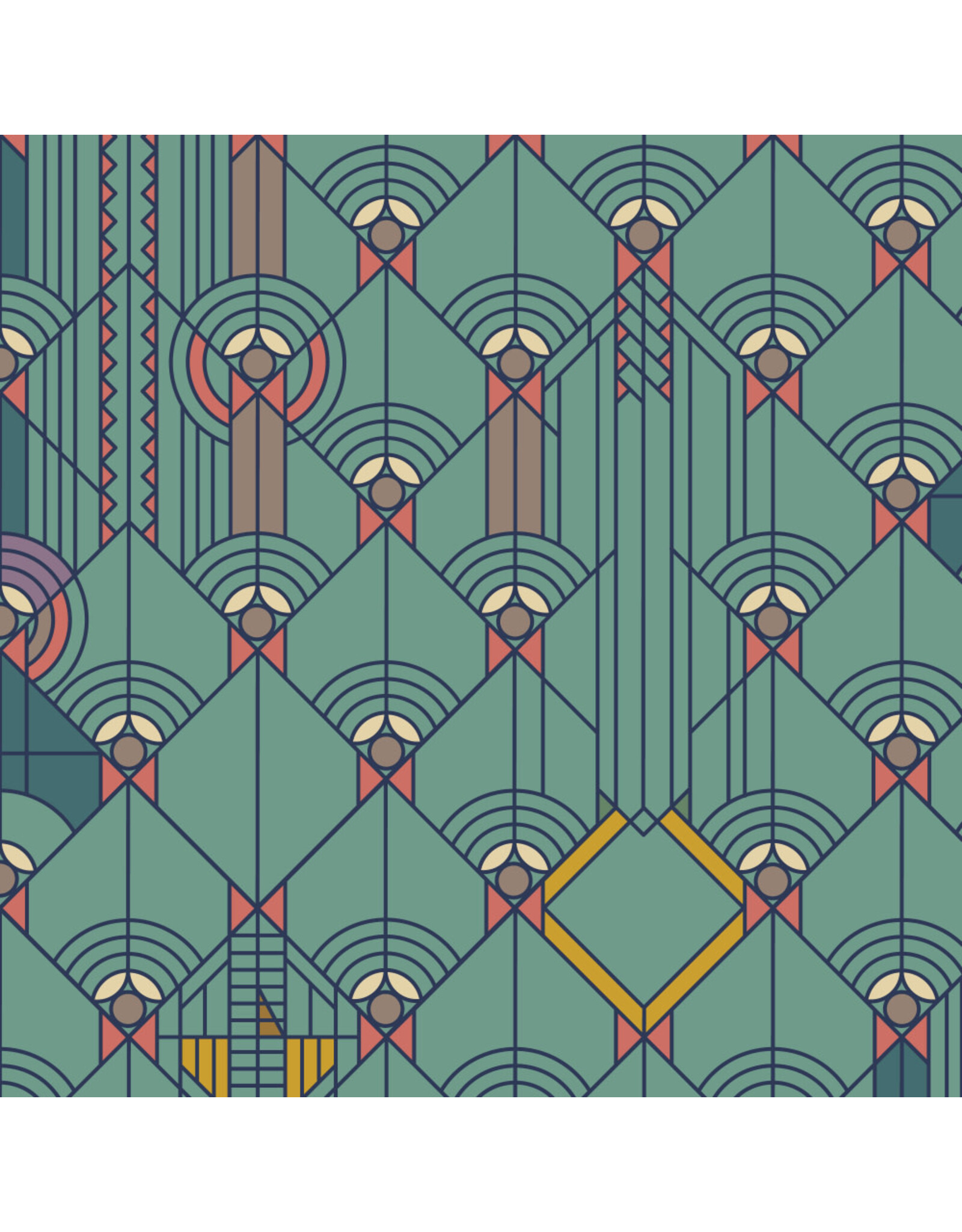 Frank Lloyd Wright April Showers in Desert, Fabric Half-Yards