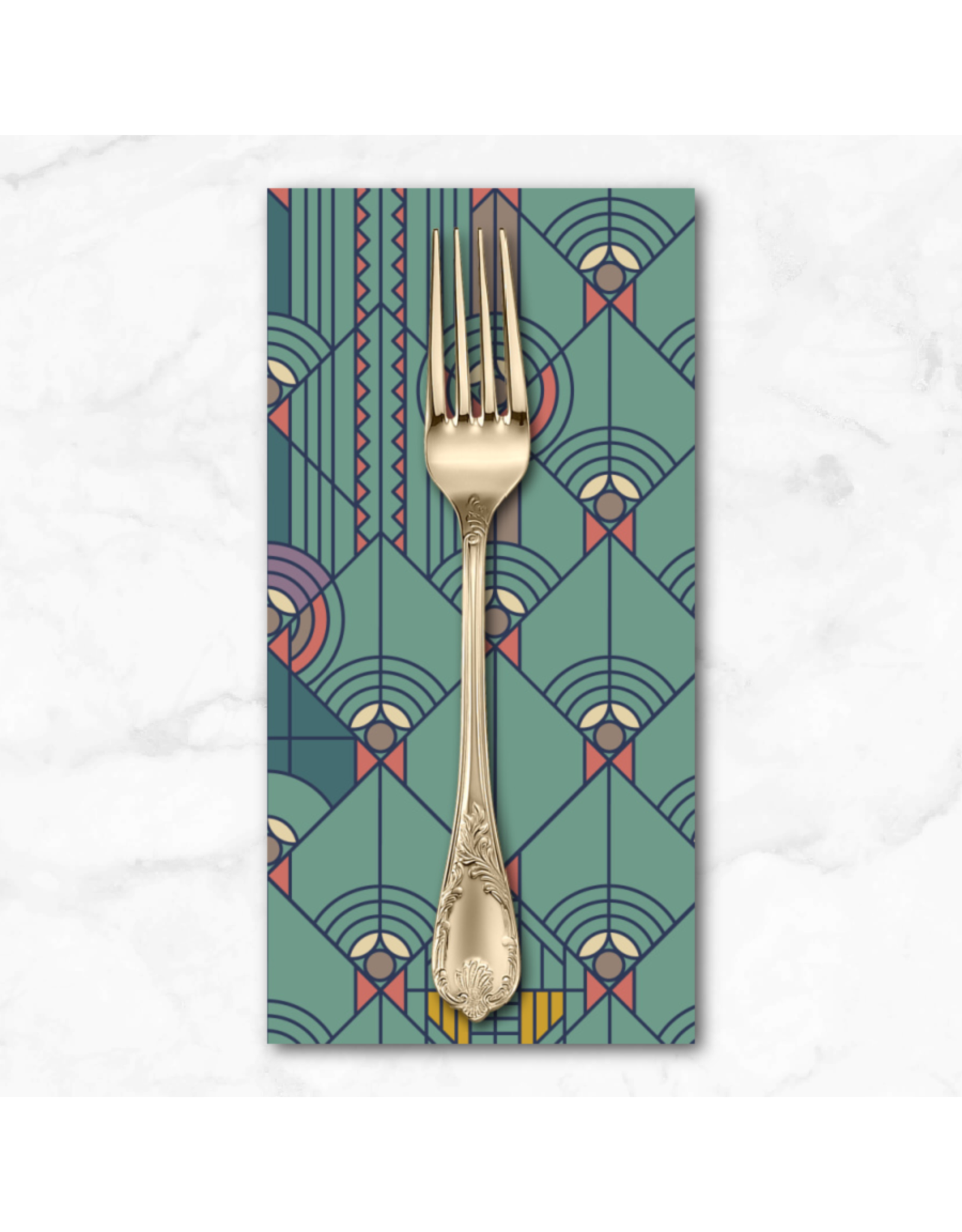 PD's Frank Lloyd Wright Collection April Showers in Desert, Dinner Napkin