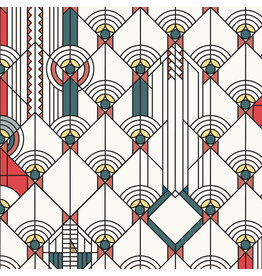 Frank Lloyd Wright April Showers in Bright, Fabric Half-Yards