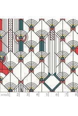 PD's Frank Lloyd Wright Collection April Showers in Bright, Dinner Napkin PD's Frank Lloyd Wright Collection April Showers in Bright, Dinner Napkin