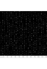 Henry Glass Fabrics Back in Black, Diamonds in Black on Black, Fabric Half-Yards