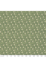 Northcott Ornithology, Floweret in Dark Green Multi, Fabric Half-Yards