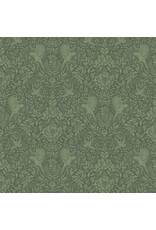 Northcott Ornithology, Thicket in Green, Fabric Half-Yards