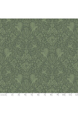 Northcott Ornithology, Thicket in Green, Fabric Half-Yards