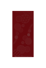 QHTextiles Sashiko Cloth, Sashiko Panel Windchimes in Red QHTextiles Sashiko Cloth, Sashiko Panel Windchimes in Red