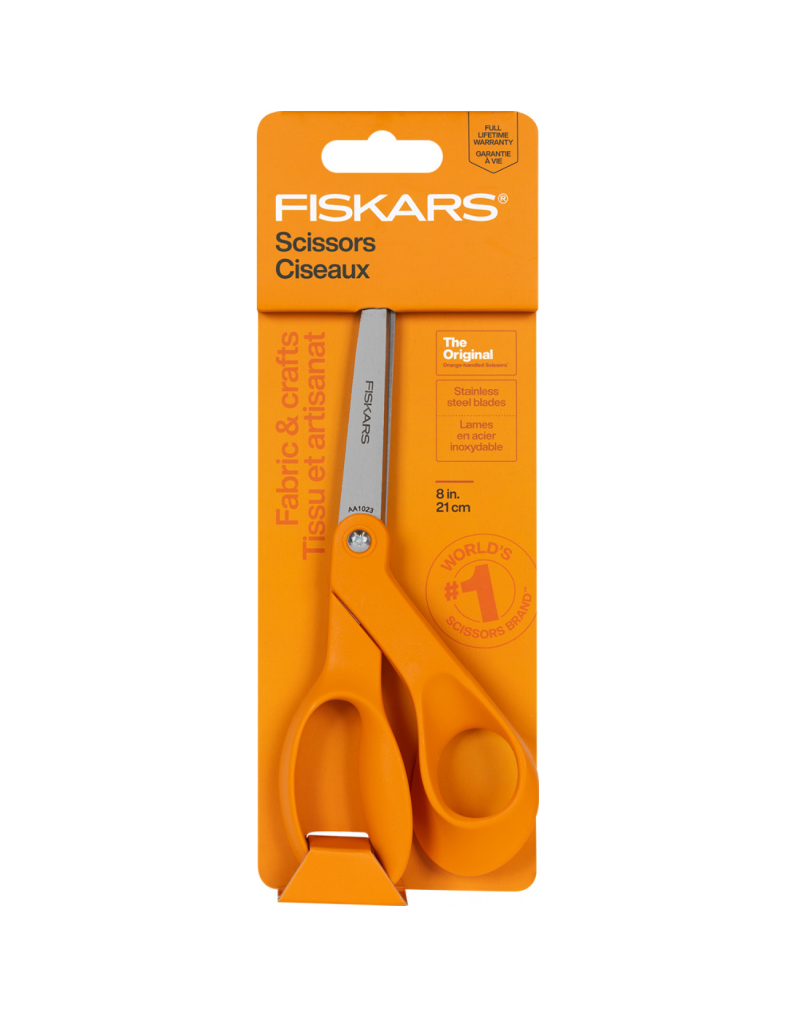 Fiskars Fiskars 8" Classic Bent Scissors "THE ORIGINAL"