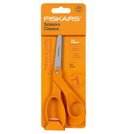 Fiskars Fiskars 8" Classic Bent Scissors "THE ORIGINAL"