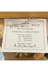 PD ON SALE- "Little Floral Sampler" Mystery Pre-Cut Bundle - Contains 3 Yards