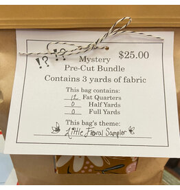 PD ON SALE- "Little Floral Sampler" Mystery Pre-Cut Bundle - Contains 3 Yards