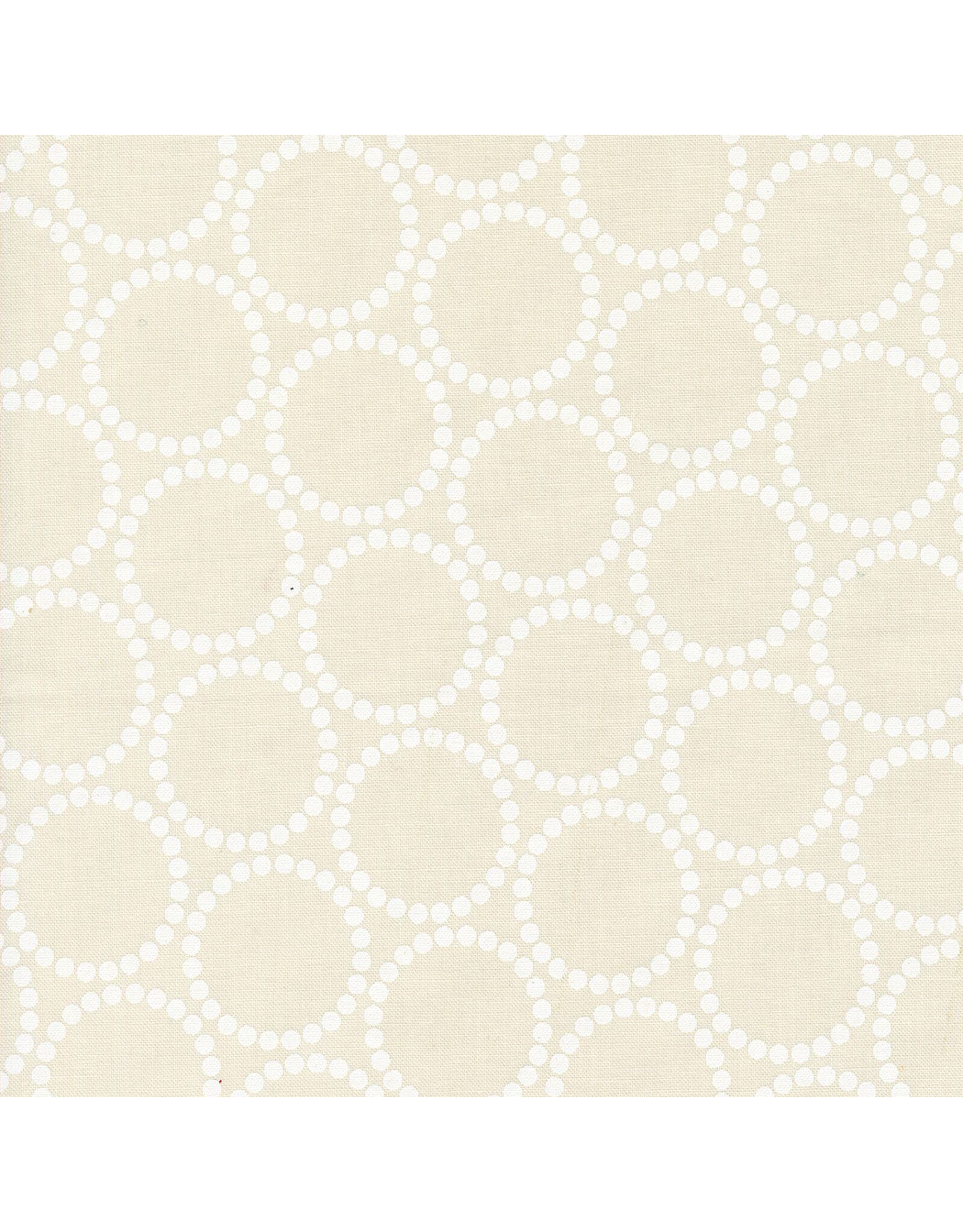 Lizzy House Love Letter, Pearl Bracelet in Eggshell White, Fabric Half-Yards