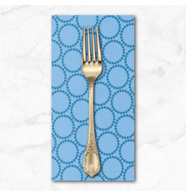 PD's Lizzy House Collection Love Letter, Pearl Bracelet in Blue Skies, Dinner Napkin
