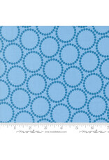 Lizzy House Love Letter, Pearl Bracelet in Blue Skies, Fabric Half-Yards