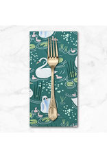 PD's Lizzy House Collection Love Letter, Little Loves in Pond, Dinner Napkin