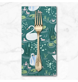 PD's Lizzy House Collection Love Letter, Little Loves in Pond, Dinner Napkin