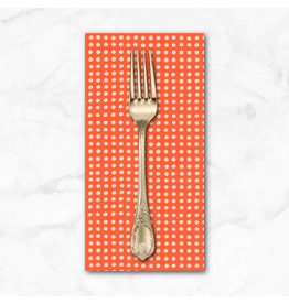 PD's Heather Ross Collection Ruby and Bee Blenders, Dots in Delphinium Blush, Dinner Napkin