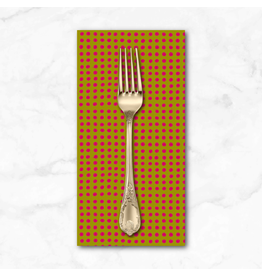 PD's Heather Ross Collection Ruby and Bee Blenders, Dots in Turmeric Dragonfruit, Dinner Napkin