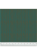 PD's Heather Ross Collection Ruby and Bee Blenders, Drawn Stripe in Provence  Brown, Dinner Napkin