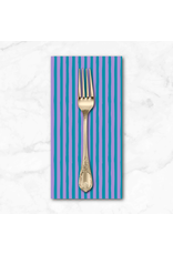 PD's Heather Ross Collection Ruby and Bee Blenders, Drawn Stripe in Salvia Provence, Dinner Napkin