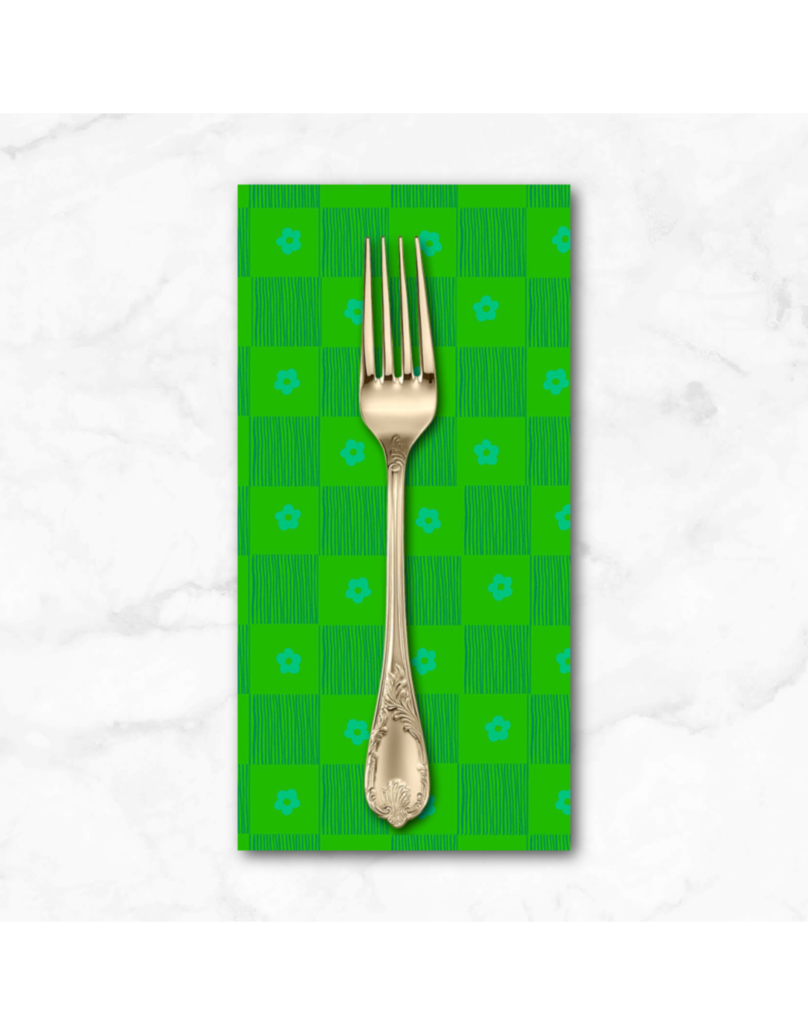 PD's Heather Ross Collection Ruby and Bee Blenders, Footpath in Clover, Dinner Napkin