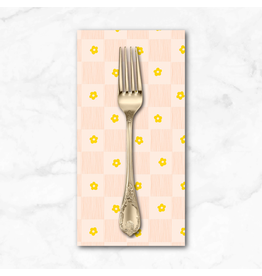 PD's Heather Ross Collection Ruby and Bee Blenders, Footpath in Gold, Dinner Napkin