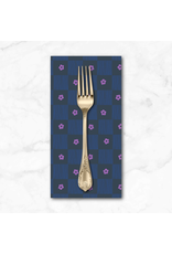 PD's Heather Ross Collection Ruby and Bee Blenders, Footpath in Indigo, Dinner Napkin