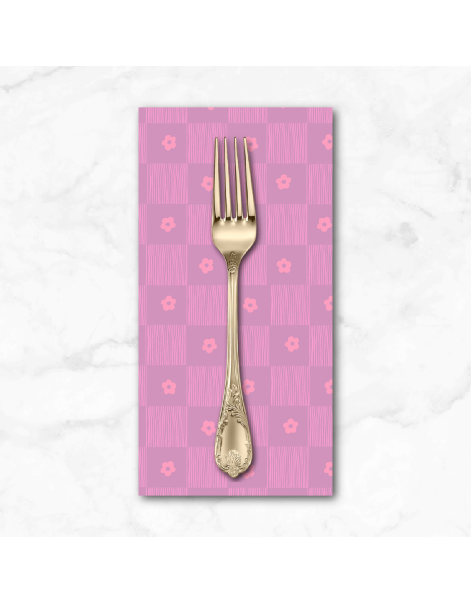 PD's Heather Ross Collection Ruby and Bee Blenders, Footpath in Lilac, Dinner Napkin