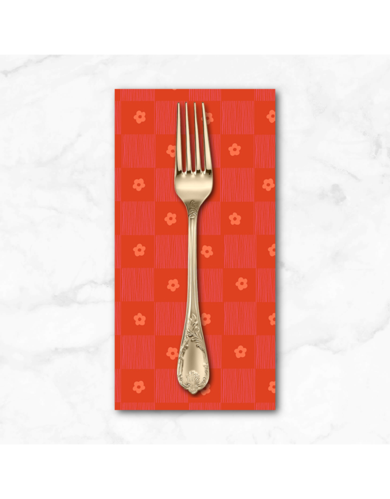 PD's Heather Ross Collection Ruby and Bee Blenders, Footpath in Rose, Dinner Napkin