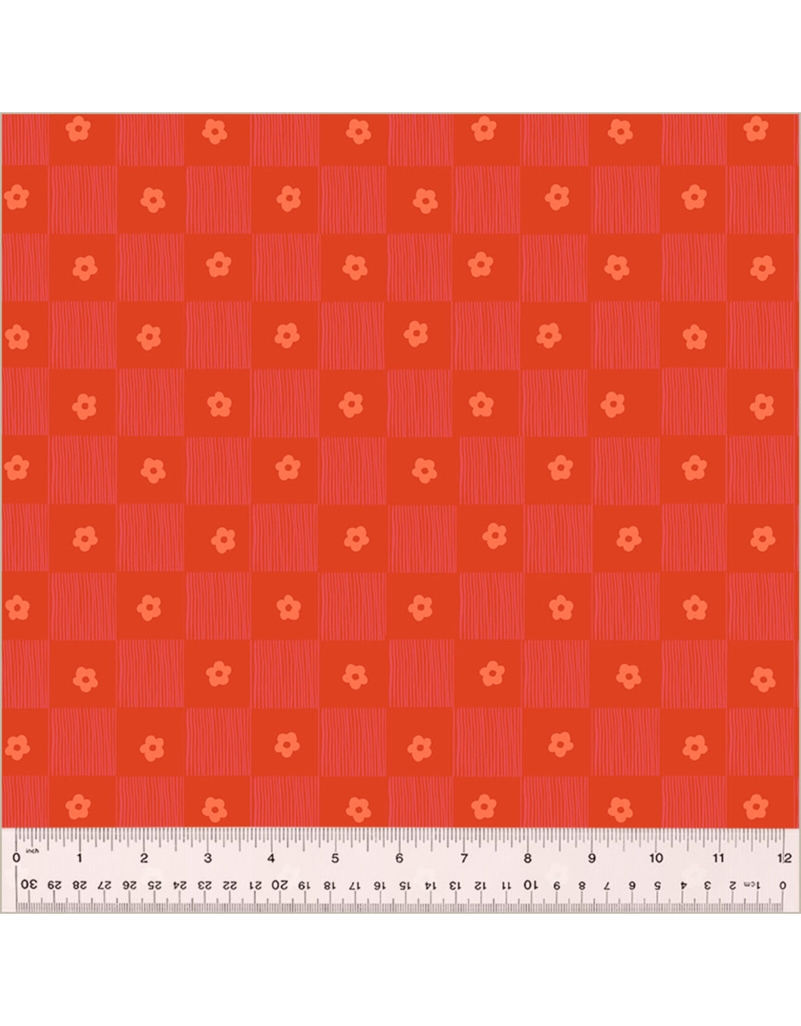 PD's Heather Ross Collection Ruby and Bee Blenders, Footpath in Rose, Dinner Napkin