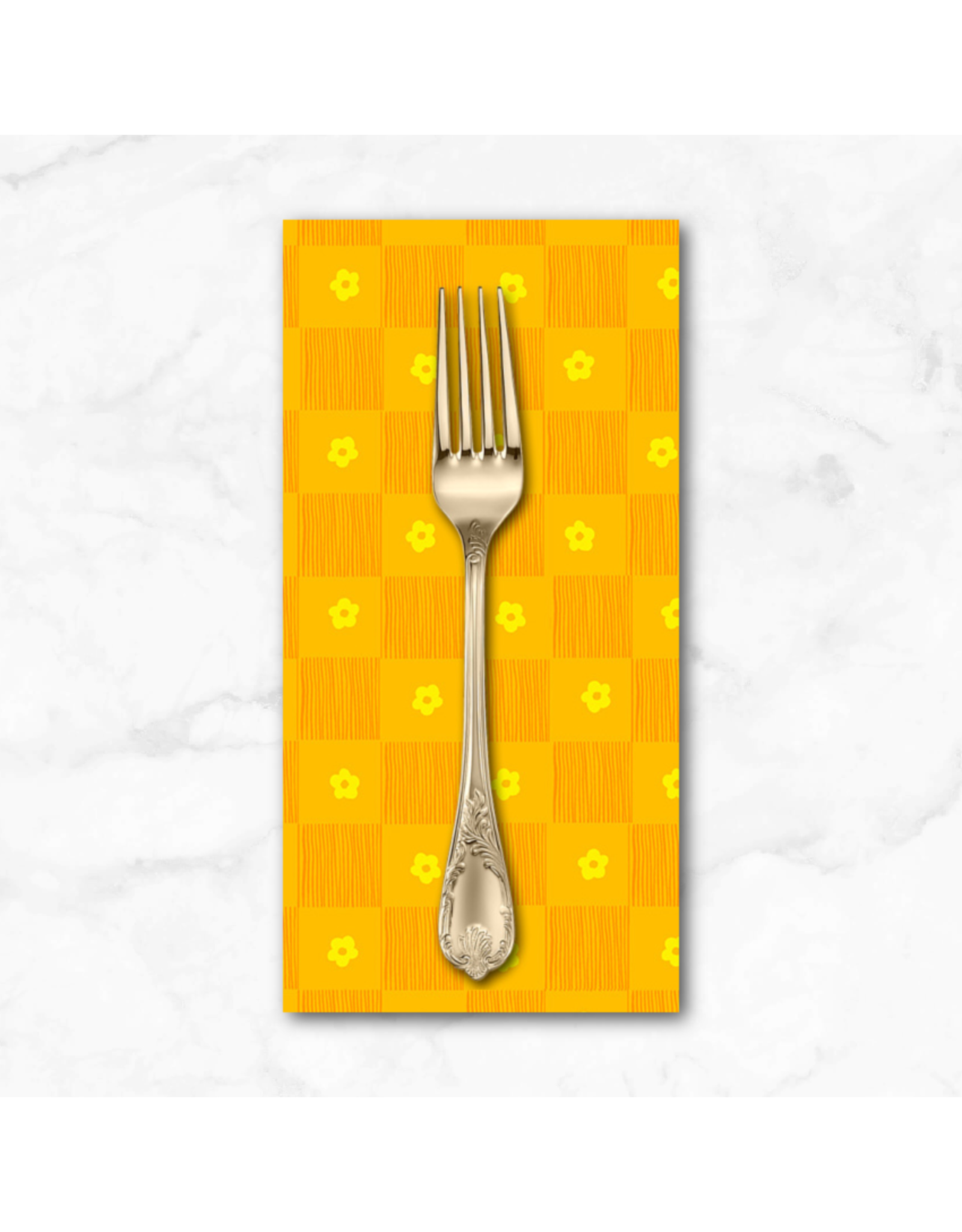 PD's Heather Ross Collection Ruby and Bee Blenders, Footpath in Sunshine, Dinner Napkin