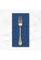 PD's Heather Ross Collection Ruby and Bee Blenders, Puffy Daisy in Ink Majorelle, Dinner Napkin