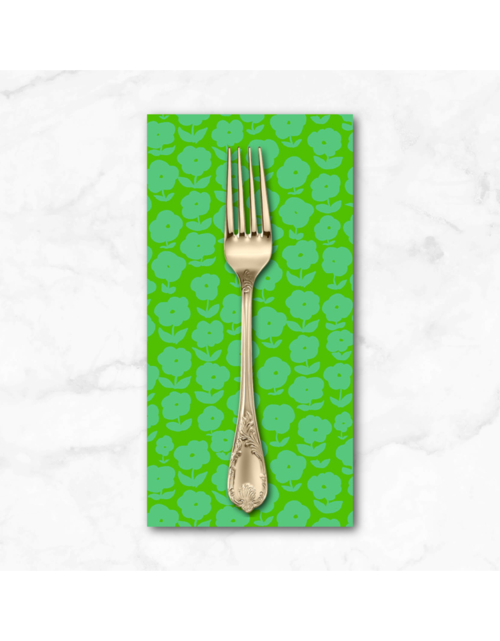 PD's Heather Ross Collection Ruby and Bee Blenders, Puffy Daisy in Pasture, Dinner Napkin