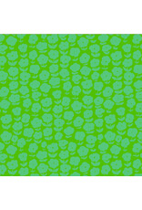 Heather Ross Ruby and Bee Blenders, Puffy Daisy in Pasture, Fabric Half-Yards