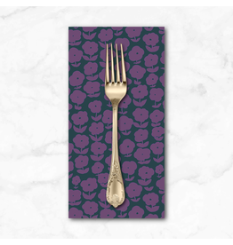PD's Heather Ross Collection Ruby and Bee Blenders, Puffy Daisy in Salvia, Dinner Napkin