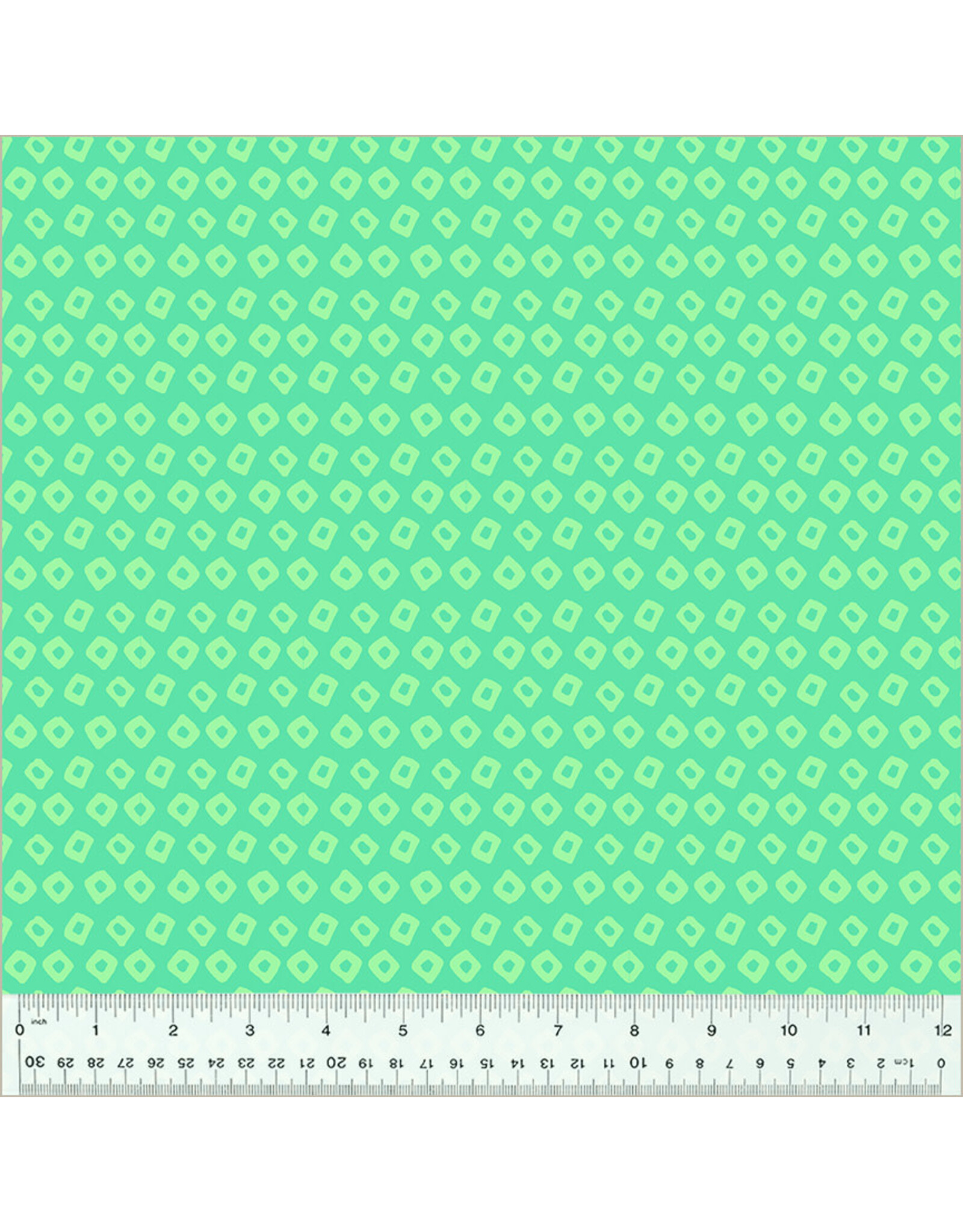 PD's Heather Ross Collection Ruby and Bee Blenders, Shibori in Aquamarine Seaglass, Dinner Napkin