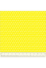 Heather Ross Ruby and Bee Blenders, Shibori in Meyer Daffodil, Fabric Half-Yards
