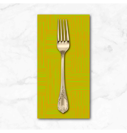 PD's Heather Ross Collection Ruby and Bee Blenders, Woven in Avocado Turmeric, Dinner Napkin