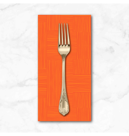 PD's Heather Ross Collection Ruby and Bee Blenders, Woven in Marigold Mandarin, Dinner Napkin