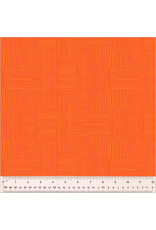 PD's Heather Ross Collection Ruby and Bee Blenders, Woven in Marigold Mandarin, Dinner Napkin