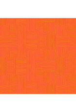 Heather Ross Ruby and Bee Blenders, Woven in Marigold Mandarin, Fabric Half-Yards
