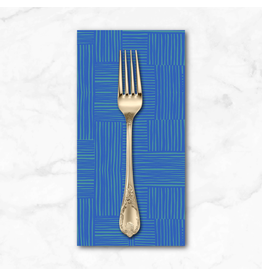 PD's Heather Ross Collection Ruby and Bee Blenders, Woven in Pool Majorelle, Dinner Napkin