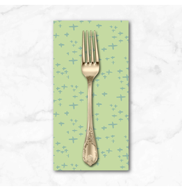 PD's Monaluna Collection Moonlit, Glimmer in Celery, Dinner Napkin