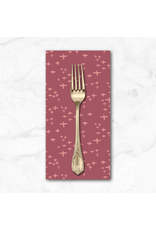PD's Monaluna Collection Moonlit, Glimmer in Plum, Dinner Napkin